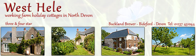 Title - West Hele farm holiday cottages